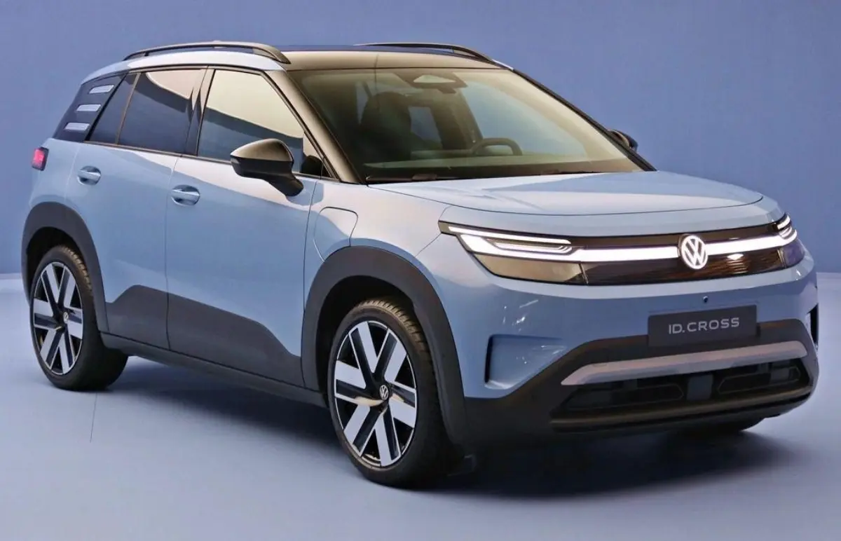 Volkswagen ID.Cross teased for the first time. Featured Image